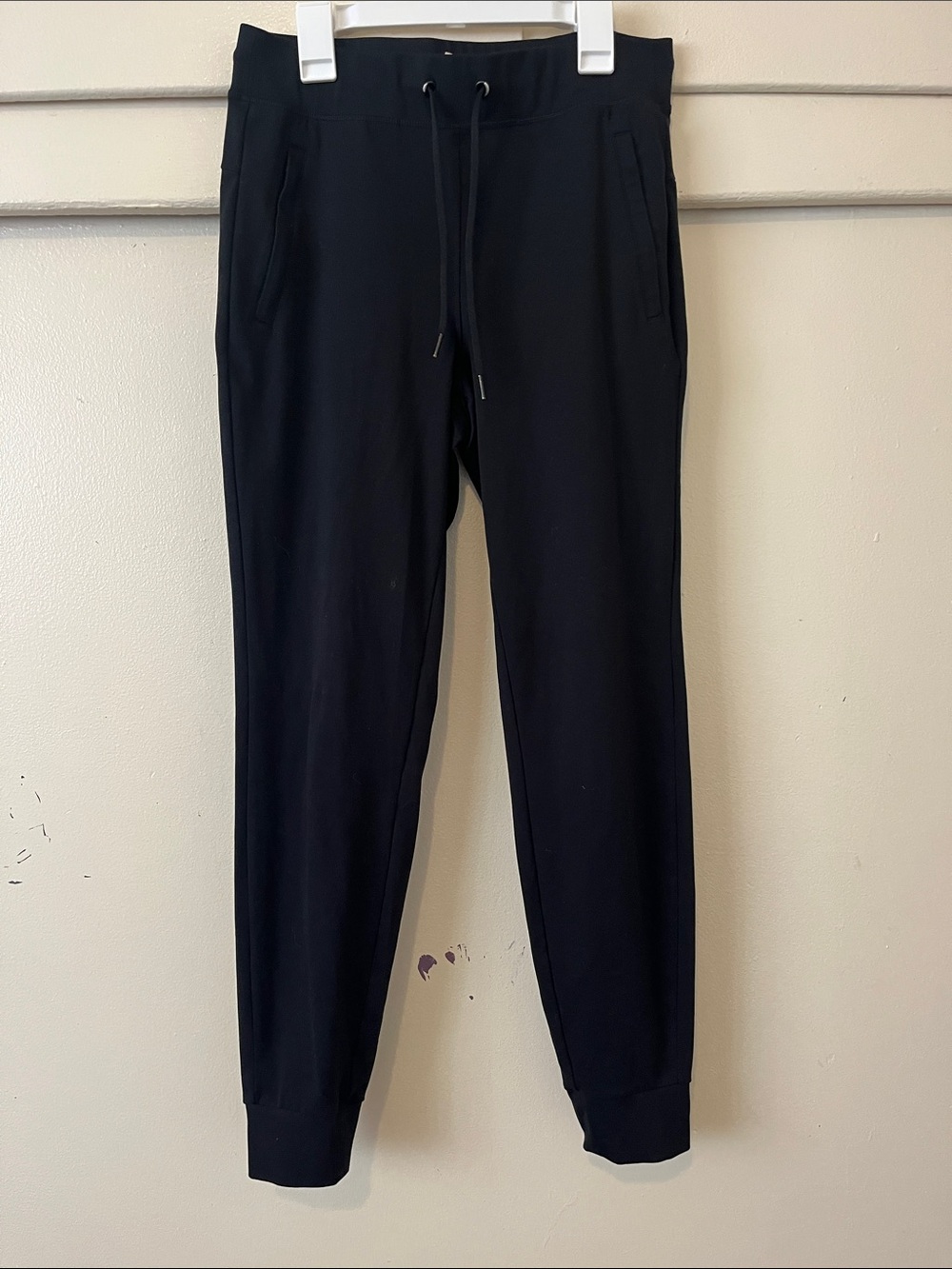 Yogalicious Men's Black Jogger Sweatpants with Drawstring